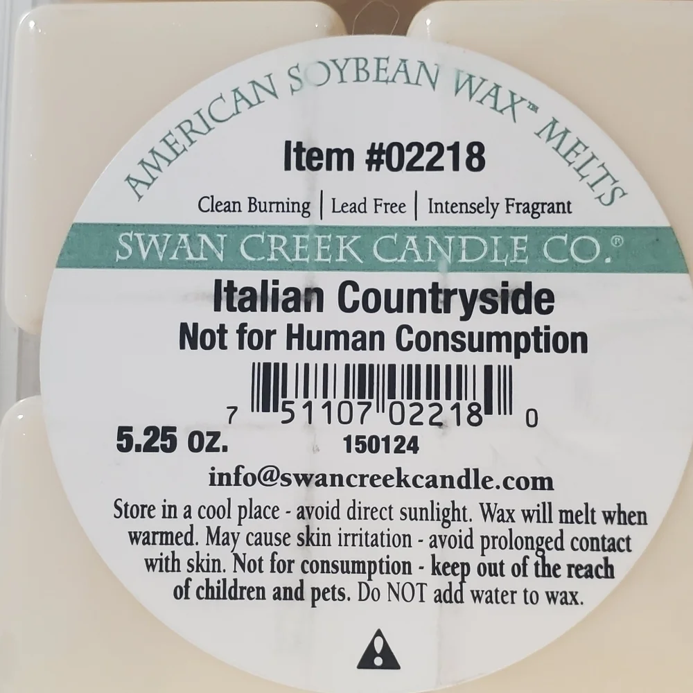 ITALIAN COUNTRYSIDE by SWAN CREEK CANDLE CO Drizzle Melts Natural Wax 5.25 oz